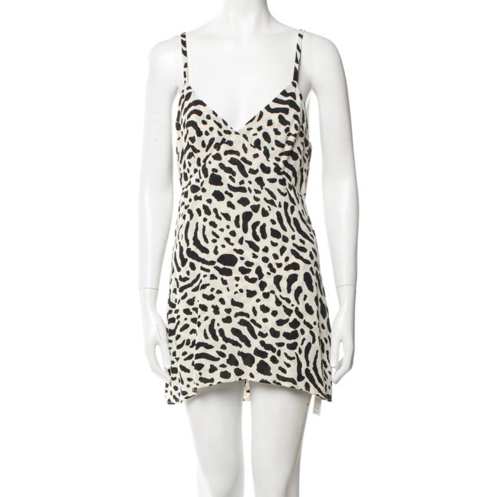 Reformation Zebra Dress